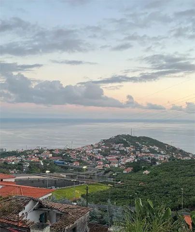 Vue de Funchal, à Madeire
